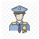Police Officer Patrol Icon