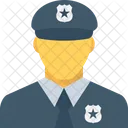Police Officer Cop Icon