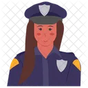 Police Officer Officer Police Woman Icon