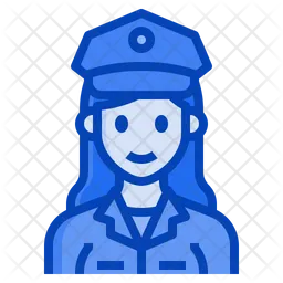 Police-officer-woman-occupation-female  Icon
