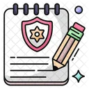 Police Report Police Paper Police Document Icon