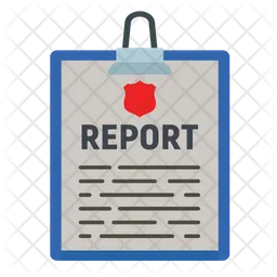 Police Report  Icon