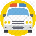 Police Sedan Car Icon