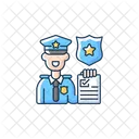 Police Service Law Enforcement Law Icon