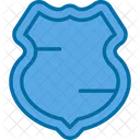 Police Shield Badge Enforcement Icon