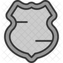 Police Shield Badge Enforcement Icon