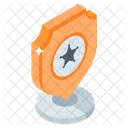Police Shield Law Badge Officer Shield Icon
