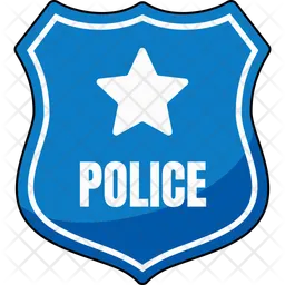 Police Sign  Icon