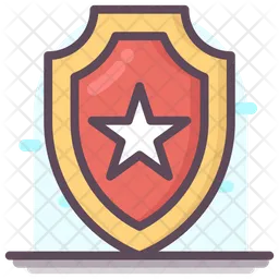 Police Star Badge  Icon