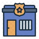 Police Station Police Cop Icon