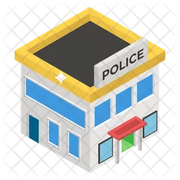 Police Station  Icon