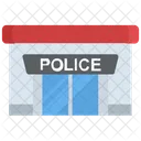 Police Station Government Icon