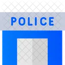 Police Station Police Department Building Icon