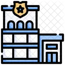 Police Station Prison Buildings Icon