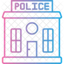 Police Station Building Office Icon