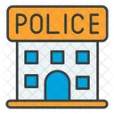 Crime Station Safety Icon
