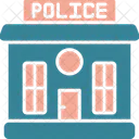 Police Station Building Office Icon