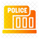 Police Station Office Building Icon