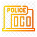 Police Station Office Building Icon