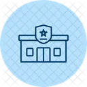 Police Station Building Icon