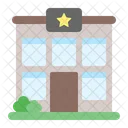Police Station Urban Downtown Icon