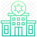 Police Station Building Police Icon