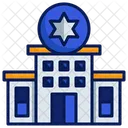 Police Station Building Police Icon