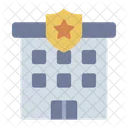 Police Station Security Law Icon