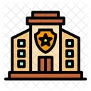 Police Station Precinct Headquarters Icon