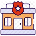 Police Station Building Police Icon