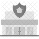 Police Station Law Icon