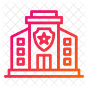 Police Station Precinct Headquarters Icon