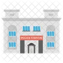 Police Station Police Headquarters House Police Icon