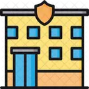 Police Station Police Building Police Workplace Icon