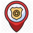 Police Station Police Department Building Icon