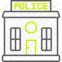 Police Station Building Office Icon