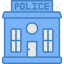 Police Station Building Office Icon