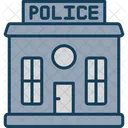 Police Station Building Office Icon
