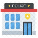 Police Station Government Icon
