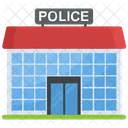 Police Station Government Icon