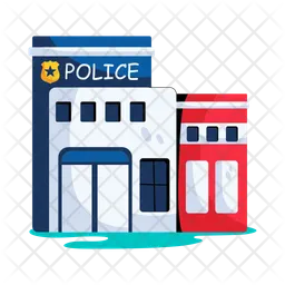 Police Station  Icon