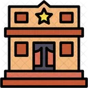 Police Station Sheriff Western Icon