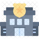 Police Station Prison Building Icon