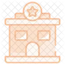 Police Station Building Police Icon