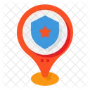 Police Station Location Icon