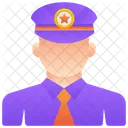 Uniform Police Army Icon