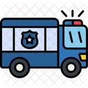Police Van Enforcement Law Icon