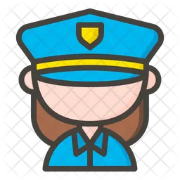 Police Woman  Icon