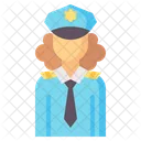Police woman  Icon