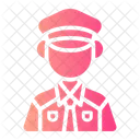 Policeman Profession Jobs Icon